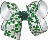 Medium St. Patrick's Day Bow